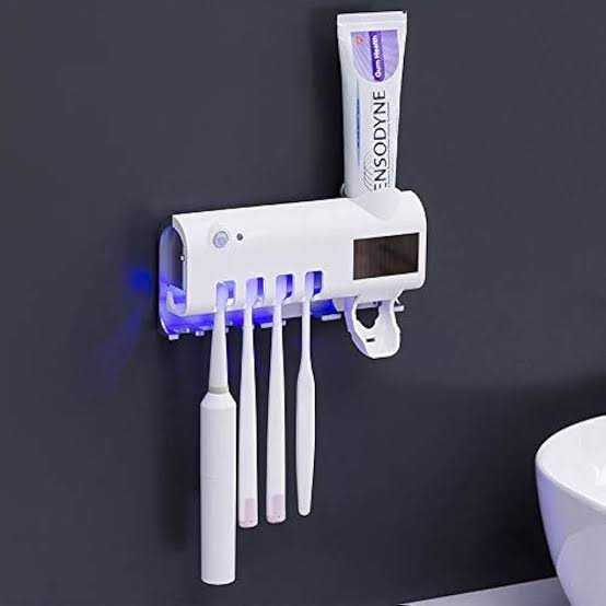 6V Ultraviolet Toothbrush Sterilizer with PIR Motion Sensor