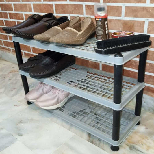 Stackable Multi-Layer Shoe &amp; Storage Rack – Adjustable &amp; Space-Saving