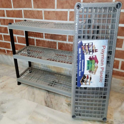 Stackable Multi-Layer Shoe &amp; Storage Rack – Adjustable &amp; Space-Saving