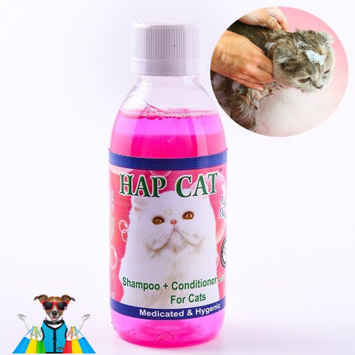 Cat Shampoo – Fresh Scent, Shiny Coat & Tangle-Free Grooming