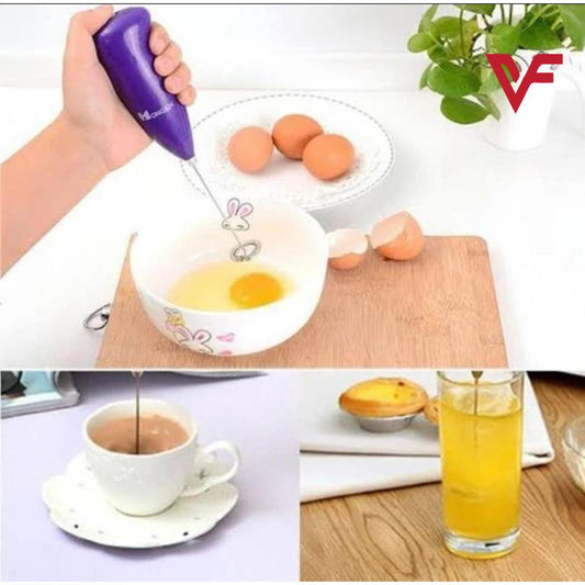 Handheld Electric Mini Coffee Beater – Milk Frother & Drink Mixer