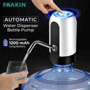 Automatic USB Rechargeable Water Bottle Pump – Portable Water Dispenser
