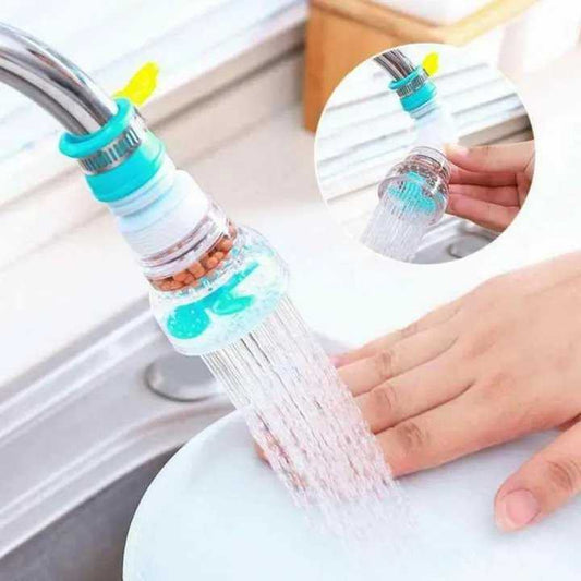 Flexible Faucet Sprayer – 360° Rotating Kitchen &amp; Bathroom Sink Attachment