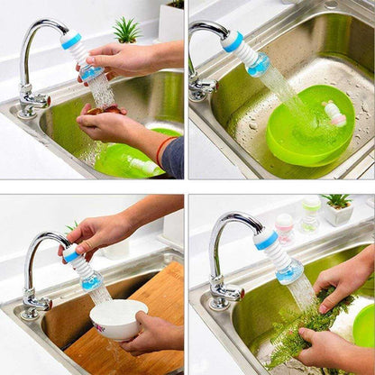 Flexible Faucet Sprayer – 360° Rotating Kitchen &amp; Bathroom Sink Attachment