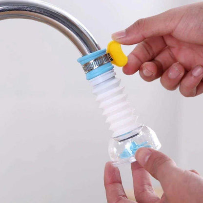 Flexible Faucet Sprayer – 360° Rotating Kitchen &amp; Bathroom Sink Attachment