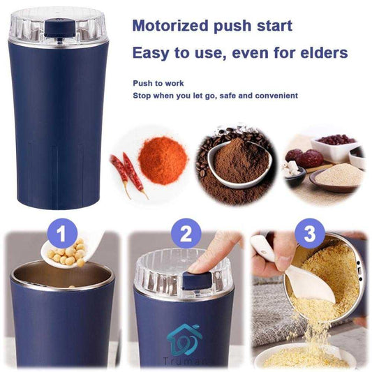 GrindMaster 100ML Electric Coffee & Spice Grinder