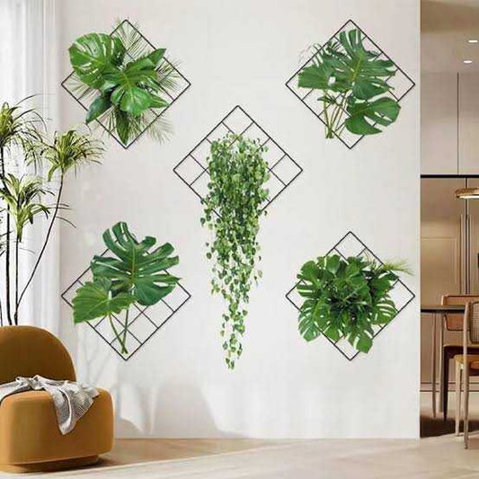Eco-Friendly Self-Adhesive Wall Decals – Modern Grid Design