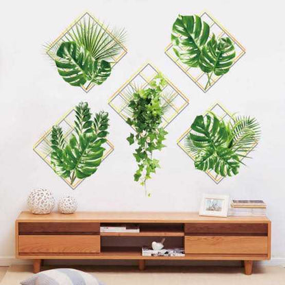 Eco-Friendly Self-Adhesive Wall Decals – Modern Grid Design
