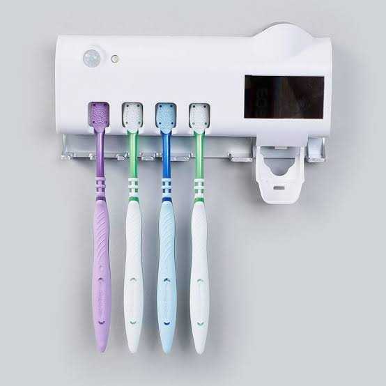 6V Ultraviolet Toothbrush Sterilizer with PIR Motion Sensor