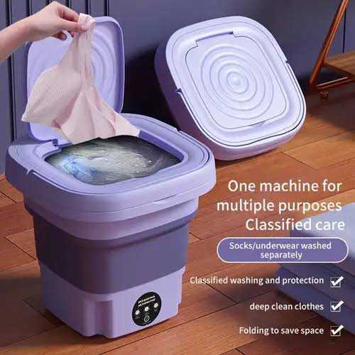 FoldWash Mini Portable Automatic Washing Machine