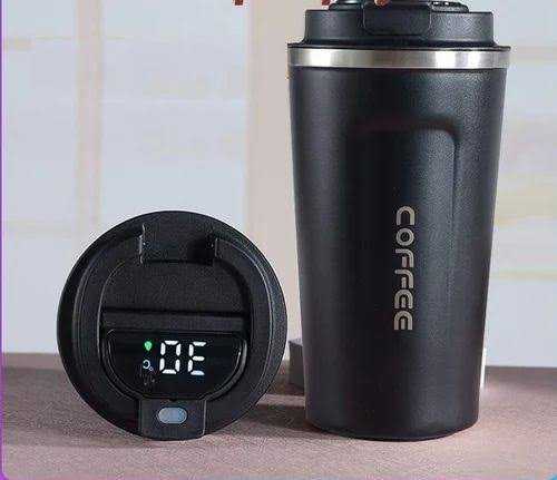 Stainless Steel Insulated Travel Coffee Cup – Thermos Mug for Hot & Cold Beverages