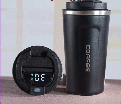 Stainless Steel Insulated Travel Coffee Cup – Thermos Mug for Hot & Cold Beverages