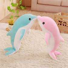 CuddleDolphin Plush Toy – Soft Stuffed Dolphin for Kids
