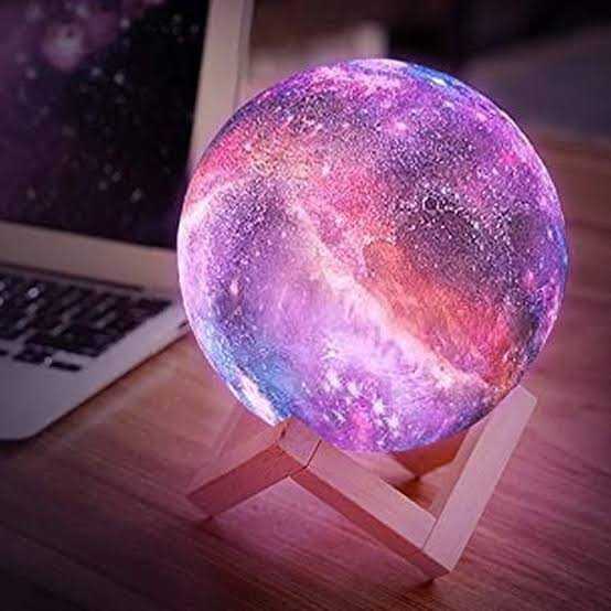 Adjustable Color & Brightness LED Table Lamp with Wooden Stand
