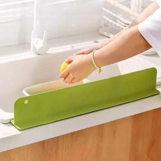 Silicone Kitchen Sink Splash Guard – Anti-Splash Stopper & Waterproof Barrier