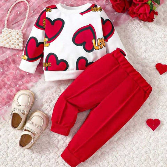 Kids Printed Tracksuit