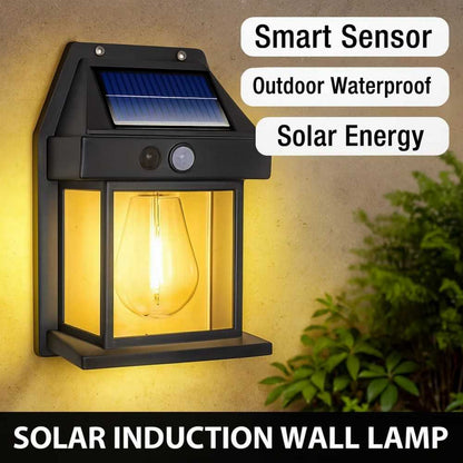 Solar Energy LED Wall Lantern – Outdoor Waterproof LED Light